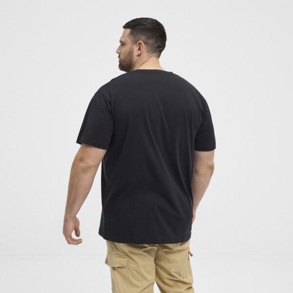 North latitude t-shirt med print sort TALL - Billede 3