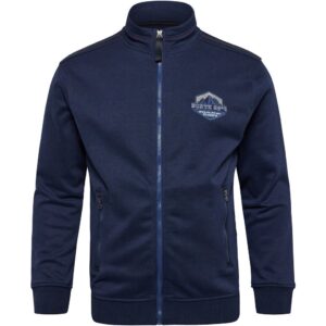 North 56°4 sweat cardigan Marine blå