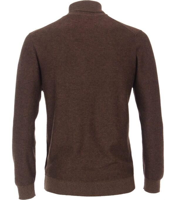 Casa Moda rullekrave med lidt cashmere brun - Billede 3