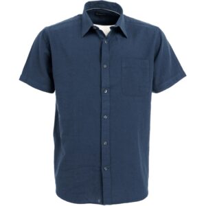 Roberto Jeans skjorte med korte ærmer marine blå