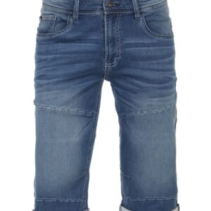 Casa Moda cowboy bermuda med stretch denim blå