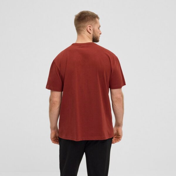North 56°4 t-shirt med print rust TALL – Bild 3