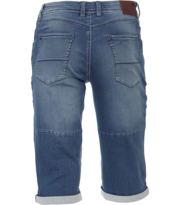 Casa Moda cowboy bermuda med stretch denim blå - Billede 2