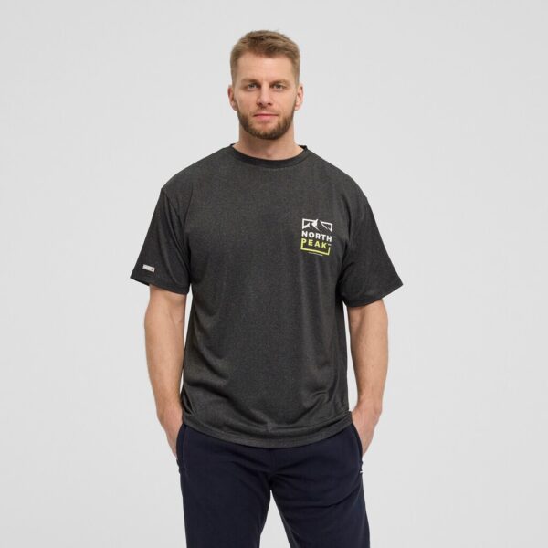 North 56°4 cool effect t-shirt med print koks TALL - Billede 2