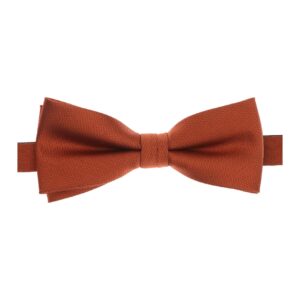 Casa moda butterfly med clips lukning rust rød