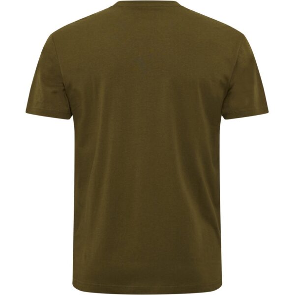 North latitude t-shirt med print army grøn - Billede 6