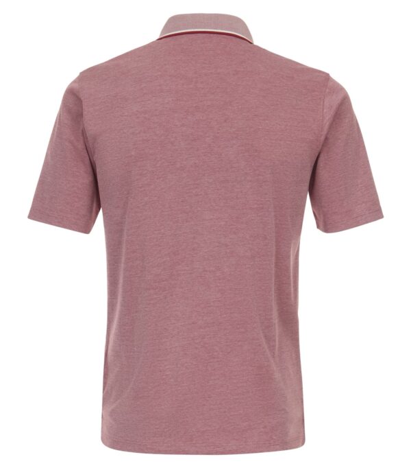 Casa Moda easy care polo med lomme farven rabarber - Billede 2