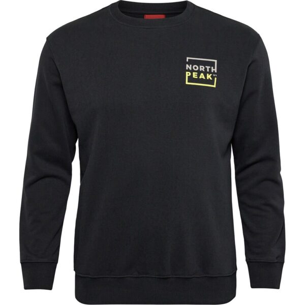 North 56°4 sweat shirt med print sort TALL