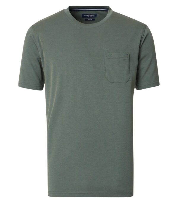 Casa moda “easy care” t-shirt ,agave grøn
