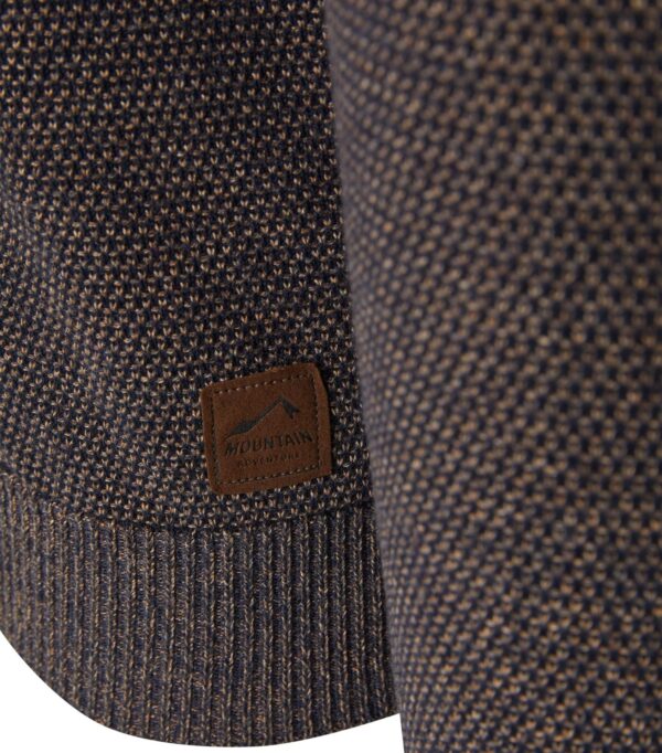Casa Moda strik cardigan rain drum brun meleret – Bild 3