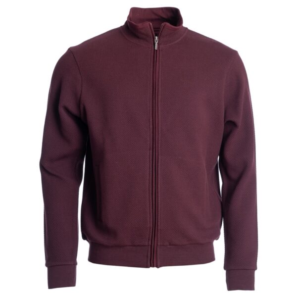 Roberto Jeans strik cardigan bordeaux