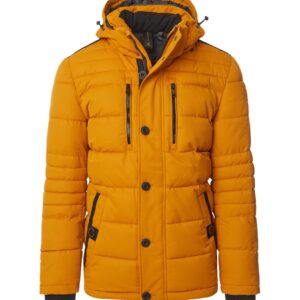 Casa Moda parka med aftagelig hætte buckthorn gul