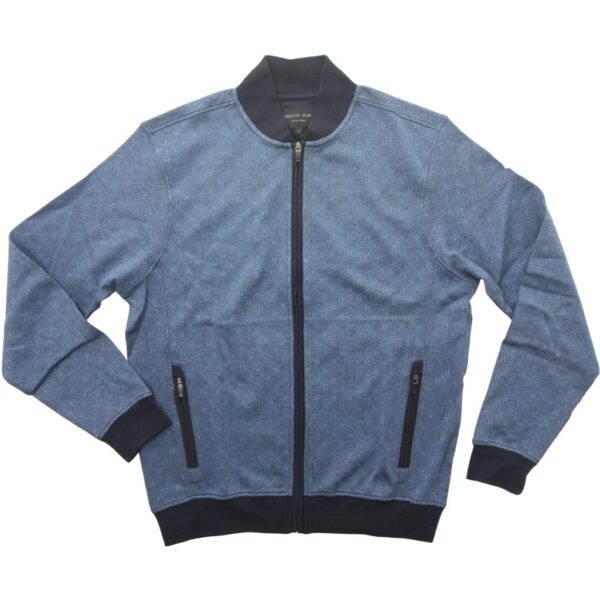 Roberto Jeans sweatshirt fuld lynlås blå