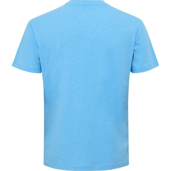 North latitude t-shirt med print turkis – Bild 6