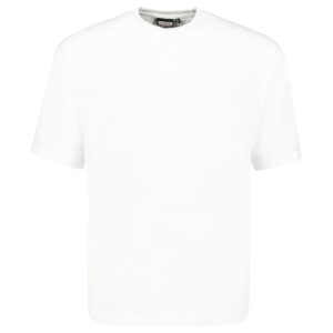 Adamo t-shirt rund hals hvid TALL