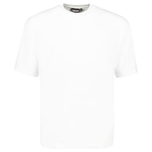 Adamo t-shirt rund hals hvid TALL