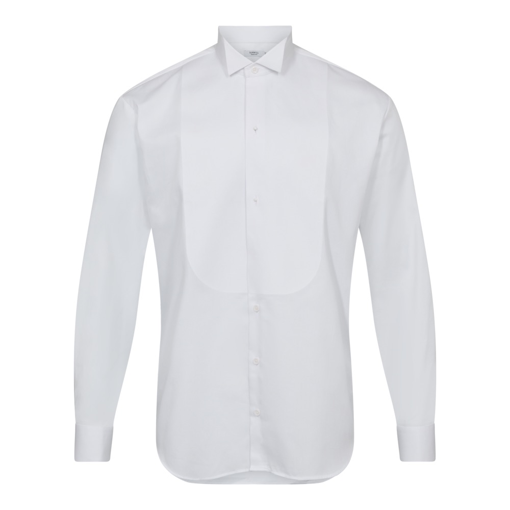 Sunwill kjole vest piqué hvid