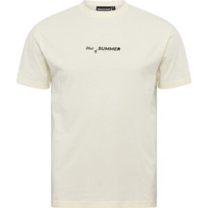 North latitude t-shirt med print off off hvid TALL