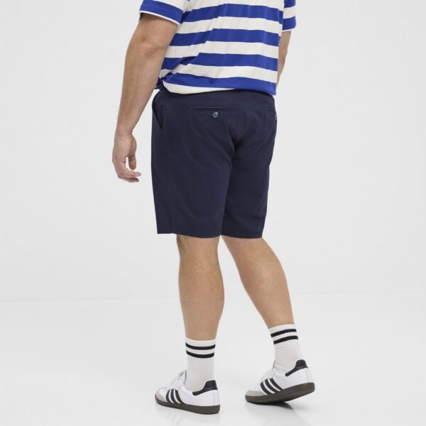 North latitude chino short med skrå lommer mørk night sky blå – Bild 4