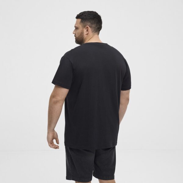 North latitude t-shirt printed sort - Billede 3