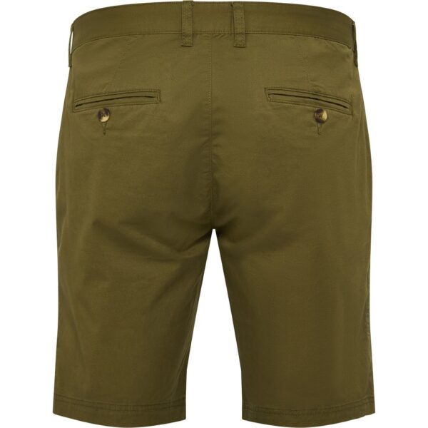 North latitude chino short med skrå lommer mørk army grøn – Bild 2