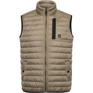 North 56°4 Puffet vest mørk sand