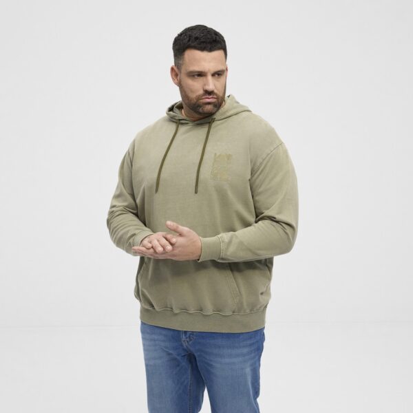 North latitude hoodie army grøn - Billede 3