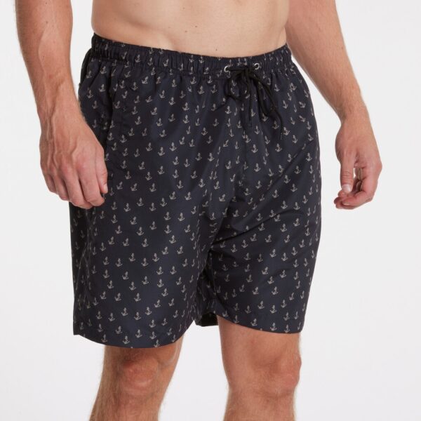 North 56°4 Badeshorts printede anker blå - Billede 2