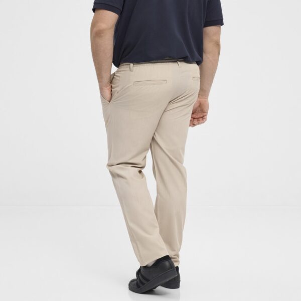 North Latitude casual buks med elastik talje sand - Billede 3