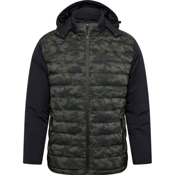 NORTH 56°4 DENIM CAMOUFLAGE PUFFER JACKET PRINTET TALL