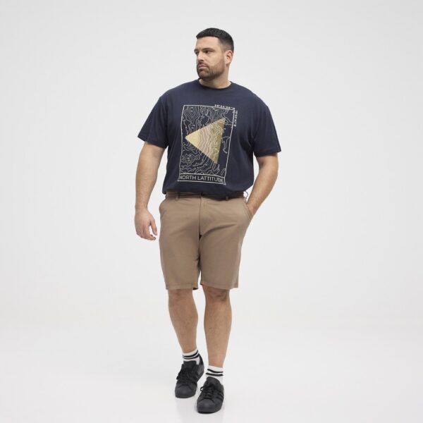 North latitude chino short med skrå lommer mørk sand - Billede 5