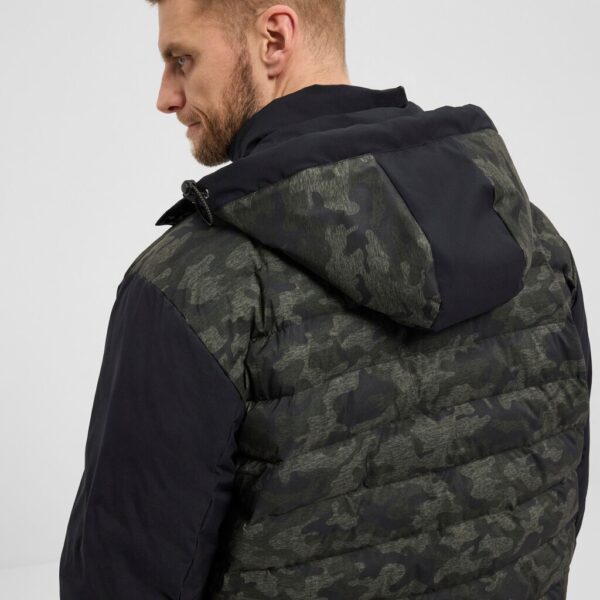 NORTH 56°4 DENIM CAMOUFLAGE PUFFER JACKET PRINTET TALL - Billede 5