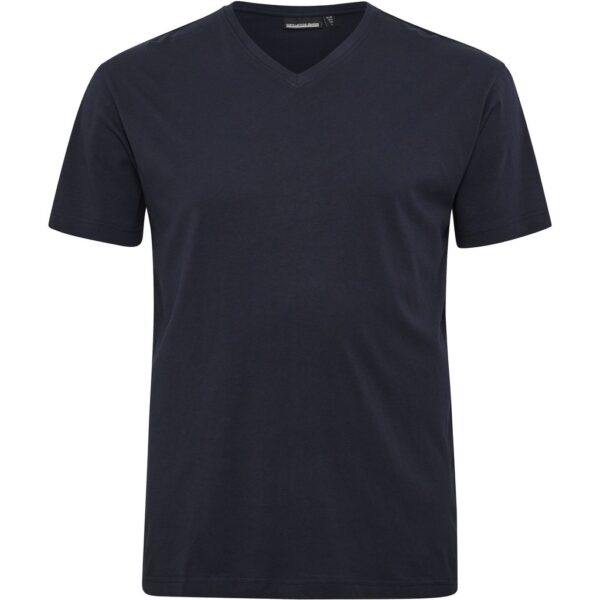 North latitude t-shirt med v-hals nat sky blå