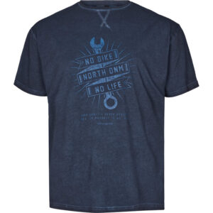 North 56demin cool dyed t-shirt Marine Blå