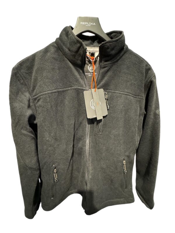 Canson fleece med foer sort