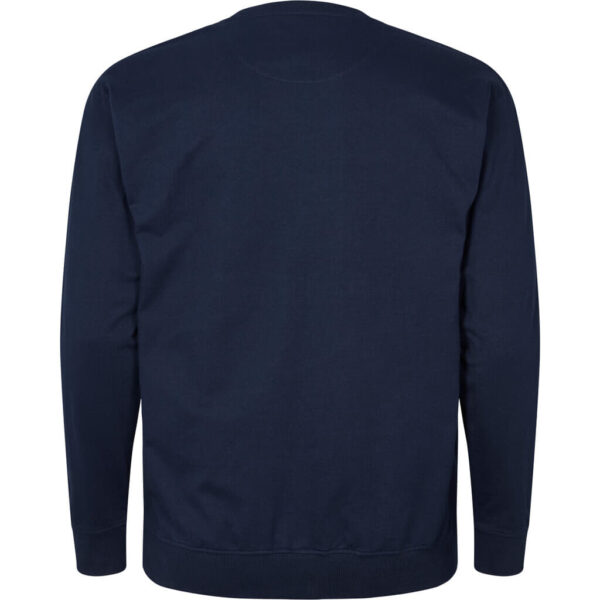 North 56°4 logo sweatshirts Marine Blå – Bild 3
