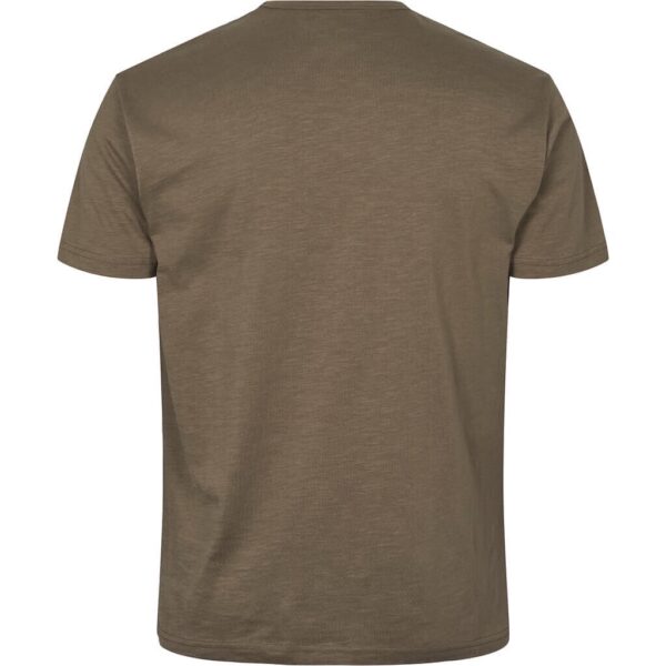 North 56°4 t-shirt med print oliven TALL - Billede 3