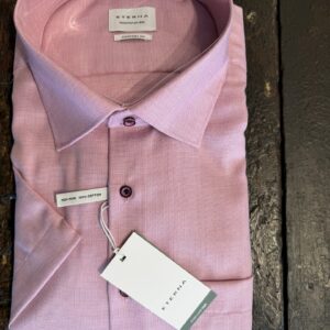 Eterna skjorter comfort fit med korte ærmer pink