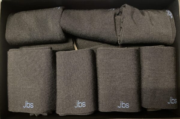 JBS bamboo sokker 7 pak sort - Billede 3