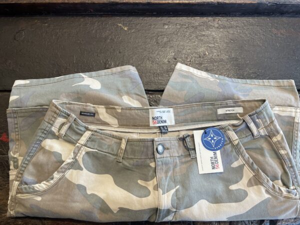 North 56°4 army cargo shorts grøn – Bild 4