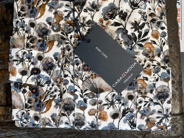 Casa Moda skjorte comfort fit mønstret med blomster – Bild 3