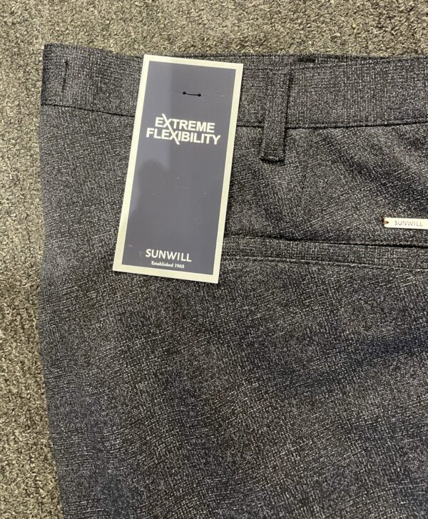 Sunwill bukser extreme flexibility slim fit blå med nister og terne - Billede 5