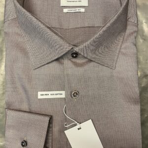 Eterna comfort fit skjorte lys brun