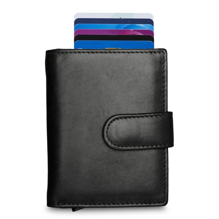 Figuretta wallet, large, black