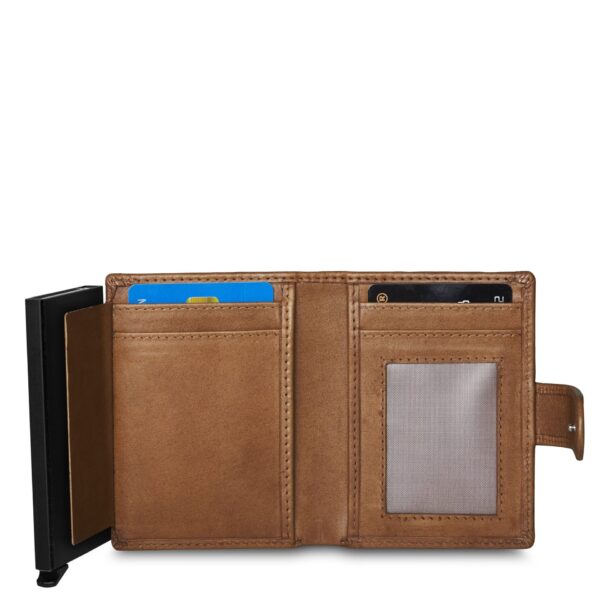 Figuretta wallet kortholder stor lys brun – Bild 5