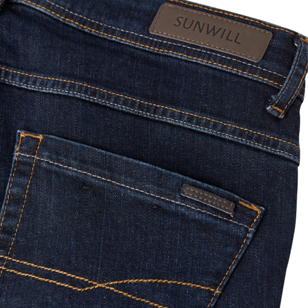 Sunwill regular fit jeans Dark blå – Bild 4