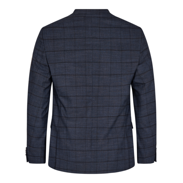Will blazers regular fit blå ternet jakke – Bild 3