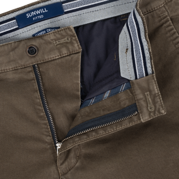 Sunwill chinos extreme flexibility fitted fit kaki – Bild 4