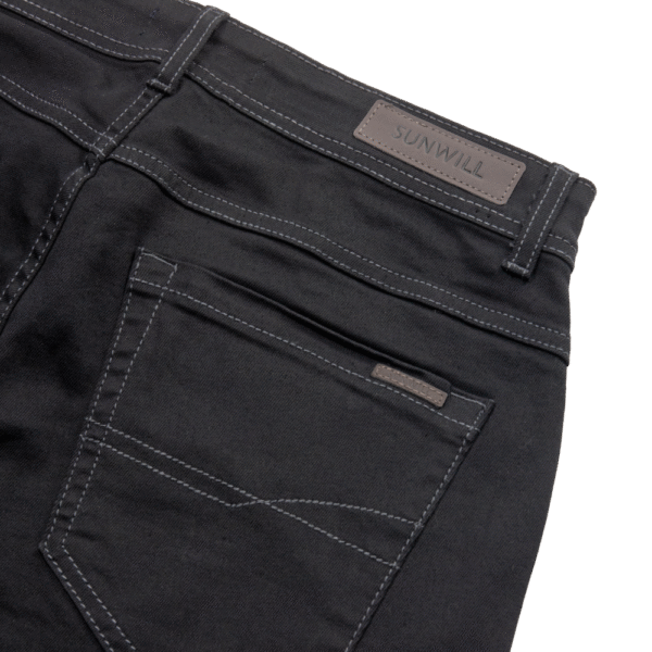 Sunwill jeans regular fit sort - Billede 5