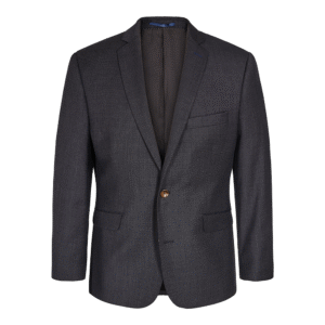 Sunwill herre blazer med struktur modern fit koks grå